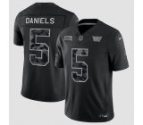 Men's Washington Commanders #5 Jayden Daniels Black 2026 F.U.S.E. Salute to Service Limited Football Stitched Jersey Men's Washington Commanders #5 Jayden Daniels Black 2026 F.U.S.E. Salute to Service Limited Football Stitched Jersey