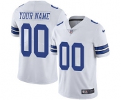 Youth Dallas Cowboys Customized White Custom Football Jersey