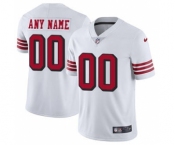 Men's San Francisco 49ers ACTIVE PLAYER Custom White Limited Stitched Football Jersey