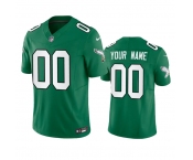 Men's Philadelphia Eagles Active Player Custom Green 2023 F.U.S.E. Vapor Untouchable Stitched Football Jersey