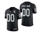 Las Vegas Raiders Custom Men's Nike 2020 Inaugural Season Vapor Limited NFL Jersey Black