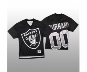 Men's Las Vegas Raiders Custom Black Mitchell & Nell Big Face Fashion Limited Football Jersey