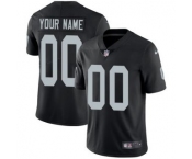 Men's Las Vegas Raiders Customized Black Team Color Stitched Vapor Untouchable Limited Football Jersey