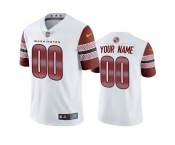 Men's Washington Commanders Customized 2022 White Vapor Untouchable Stitched Jersey