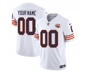 Men's Chicago Bears Active Player Custom 2023 F.U.S.E. White Throwback Limited Football Stitched Jersey
