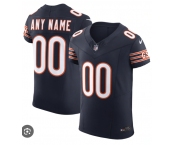 Men's Chicago Bears Active Player Custom F.U.S.E. Navy Vapor Elite Stitched Football Jersey