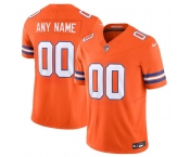Men's Denver Broncos Active Player Custom Orange Mile High Collection F.U.S.E. 1977 Throwback Vapor Limited Stitched Jersey