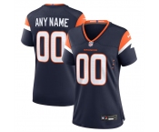 Women's Denver Broncos Active Player Custom Navy 2024 Stitched Jersey
