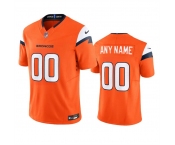 Youth Denver Broncos Active Player Custom Orange 2024 F.U.S.E. Vapor Limited Football Stitched Jersey