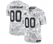 Men's Arizona Cardinals Active Player Custom 2024 F.U.S.E Arctic Camo Salute to Service Limited Football Stitched Jersey