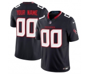 Men's Houston Texans Active Player Custom Navy 2024 F.U.S.E Vapor Football Stitched Jersey