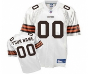 Cleveland Browns Customized Jerseys White Jerseys