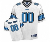 Detroit Lions Customized Jerseys White Jersey