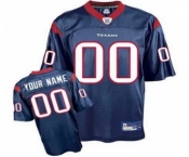 Houston Texans Customized Jerseys blue