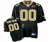 New Orleans Saints Super Bowl XLIV Customized Jerseys black