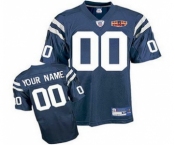 ndianapolis Colts Super Bowl XLIV Customized Jerseys blue