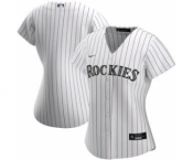 Women's Colorado Rockies Home 2020 Baseball Team Jersey White