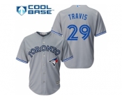 Youth Toronto Blue Jays #29 Devon Travis Grey Cool Base Stitched MLB Jersey Youth Toronto Blue Jays #29 Devon Travis Grey Cool Base Stitched MLB Jersey