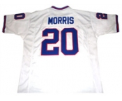 Mens New York Giants #20 Joe Morris Mitchell & Ness Retired Player Vintage Jersey - White Mens New York Giants #20 Joe Morris Mitchell & Ness Retired Player Vintage Jersey - White