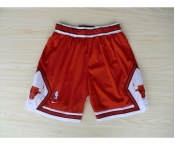 Chicago Bulls Red Nike Mesh NBA Shorts