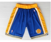 Golden State Warriors Blue Throwback Short