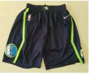 Men's Dallas Mavericks Blue 2020 Nike City Edition Swingman Shorts