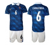 Men's France #6 CAMAVINGA National Team FIFA x World Cup 2026 Home On Field Jersey
