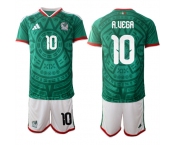 Men's Mexico #10 A.UEGA National Team FIFA x World Cup 2026 Home Green On Field Jersey Men's Mexico #10 A.UEGA National Team FIFA x World Cup 2026 Home Green On Field Jersey