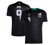 Men's Mexico #9 Raúl Jiménez Black 2026 Soccer Jersey Suit Men's Mexico #9 Raúl Jiménez Black 2026 Soccer Jersey Suit
