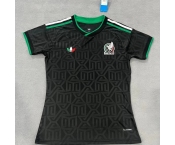Women Mexico 2026 Blank Black Jersey Women Mexico 2026 Blank Black Jersey