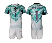 Men's Portugal Team #1 Diogo Costa Green 2026 World Cup Away Soccer Jersey Suit Men's Portugal Team #1 Diogo Costa Green 2026 World Cup Away Soccer Jersey Suit