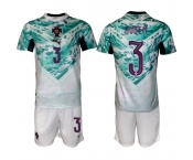Men's Portugal Team #3 Rúben Dias Green 2026 World Cup Away Soccer Jersey Suit Men's Portugal Team #3 Rúben Dias Green 2026 World Cup Away Soccer Jersey Suit