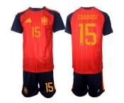 Men's Spain #15 CUMARSI National Team FIFA x World Cup 2026 Home Red On Field Jerseys Men's Spain #15 CUMARSI National Team FIFA x World Cup 2026 Home Red On Field Jerseys