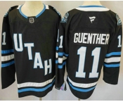 Men's Utah Hockey Club #11 Dylan Guenther Navy 2024 Stitched Jersey