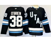 Men's Utah Hockey Club #38 Liam O'Brien Navy 2024-25 Stitched Jersey