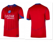 Men's Nike Paris Saint-Germain Red 3rd 2025-2026 Shirt