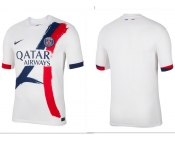 Men's Nike Paris Saint-Germain White Away 2025-2026 Shirt