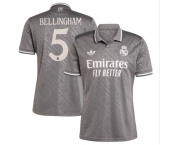 VJude Bellingham Real Madrid #5 Soccer Jersey Gray VJude Bellingham Real Madrid #5 Soccer Jersey Gray