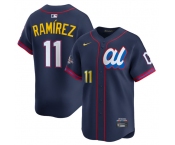 Men's American League #11 José Ramírez Navy 2025 All-Star Edition Limited Stitched Baseball Jersey