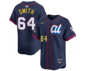 Men's American League #64 Shane Smith Navy 2025 All-Star Edition Limited Stitched Baseball Jersey