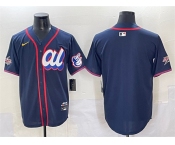 Men's American League Baltimore Orioles Blank Navy 2025 All-Star Edition Limited Stitched Baseball Jersey