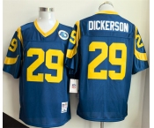 Men's Los Angeles Rams #29 Eric Dickerson Royal Throwback Football Stitched Jersey