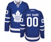 Men's Toronto Maple Leafs Reebok Royal Home Hockey Custom Jersey