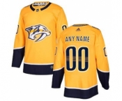 Nashville Predators Personalized Hockey Custom Jersey