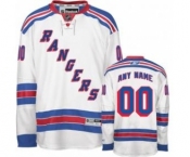 New York Rangers Personalized White Jersey