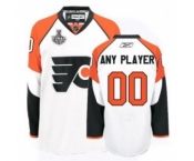 Philadelphia Flyers Personalized White Stanley Cup Finals Patch Jersey