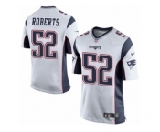 Men Nike New England Patriots #52 Elandon Roberts Game White NFL Jersey