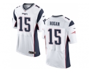 Nike New England Patriots #15 Chris Hogan White Men's Stitched NFL Elite Jersey