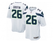Men's Nike Seattle Seahawks #26 Shaquill Griffin Game White NFL Jersey