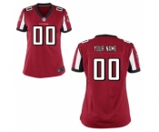 Women Nike Nfl Jerseys Atlanta Falcons Customized Red Jersey